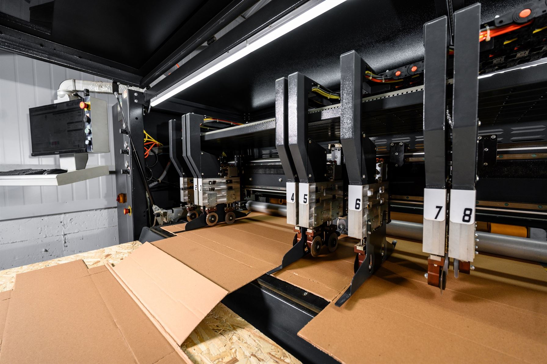 Производственная линия картонной фабрики - Галерея - 1