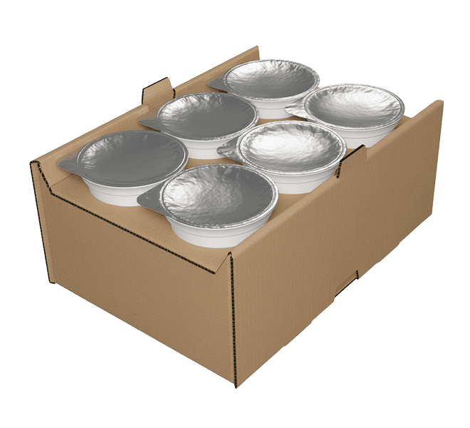 Гофроупаковка для молочной продукции