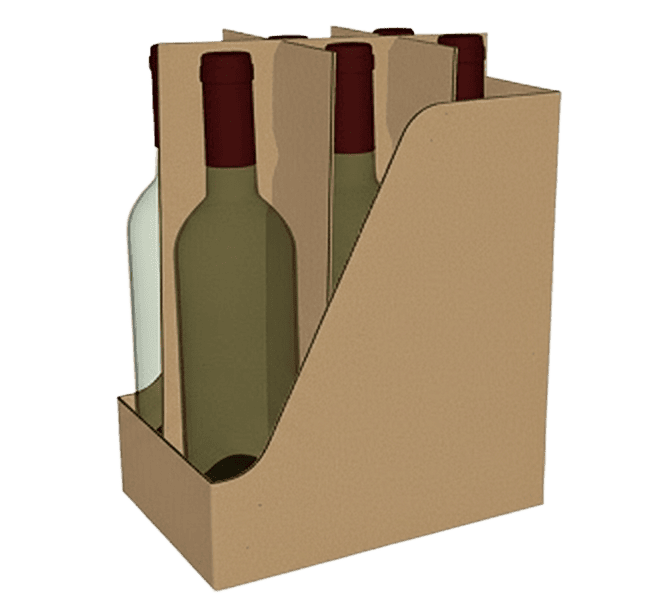 Гофроупаковка для алкоголя