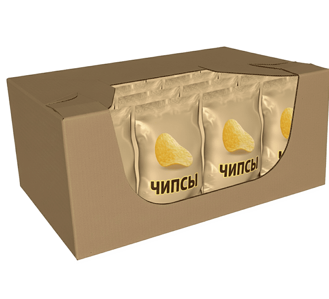 Гофроупаковка для снеков и пиццы